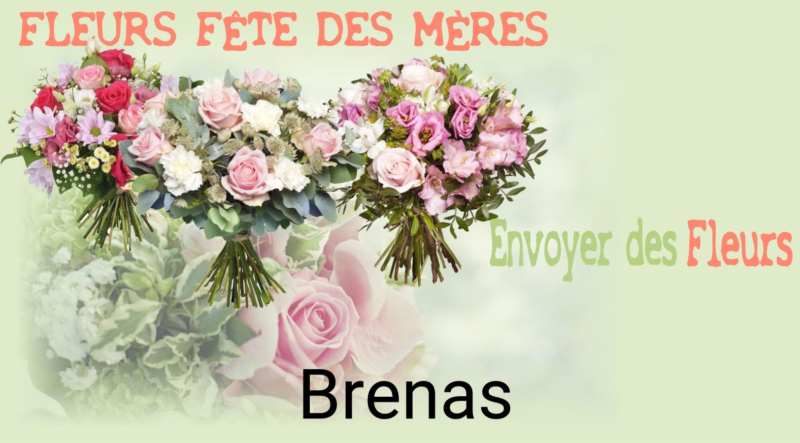 Bouquet de Fête des Mères livré à Brenas